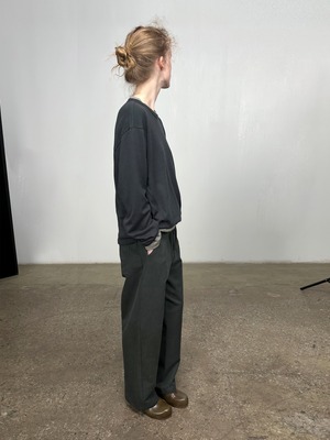 DECESOLO 26AW リラックスフィット イージーワイドパンツ