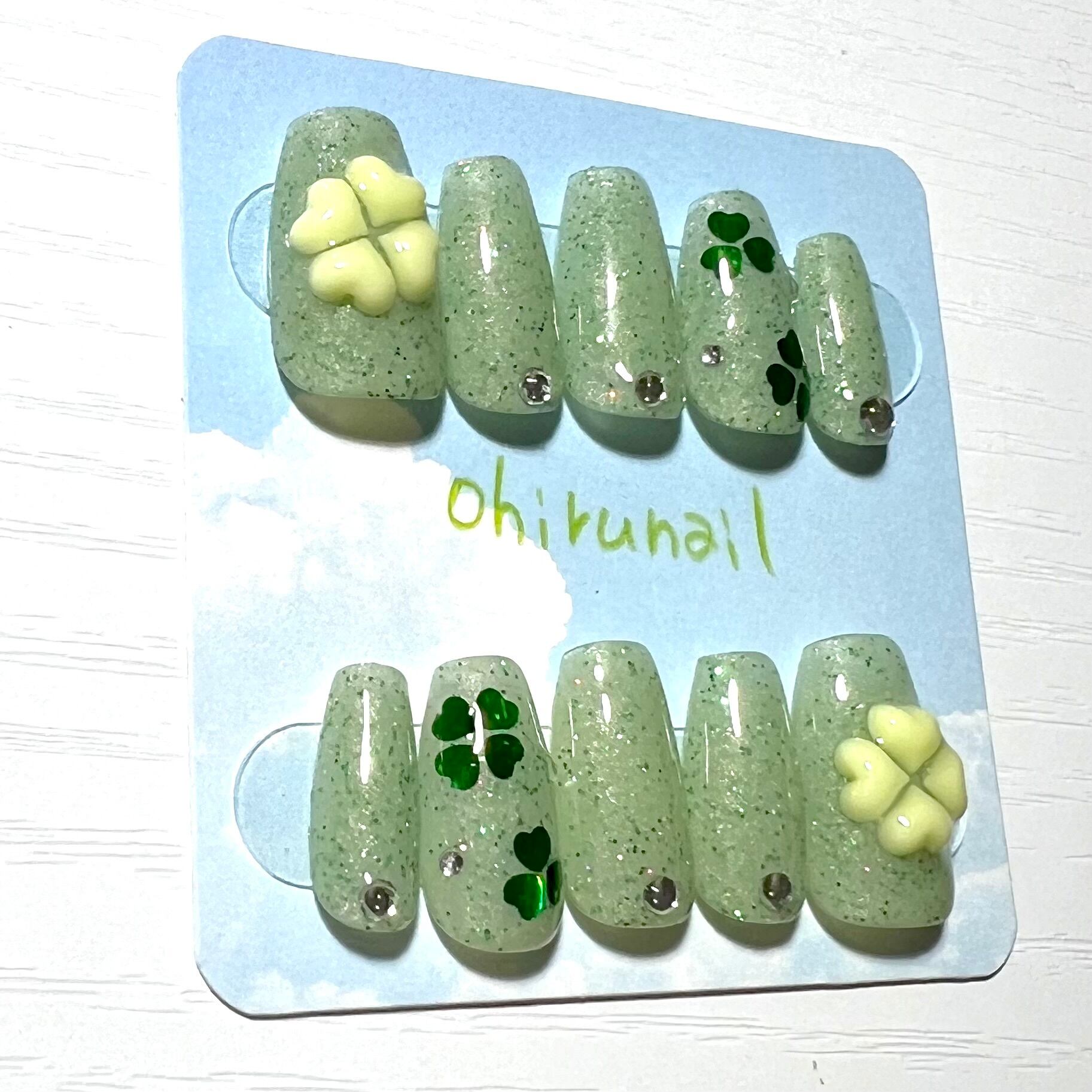 ネイルチップ/クローバーネイル | ohirunail