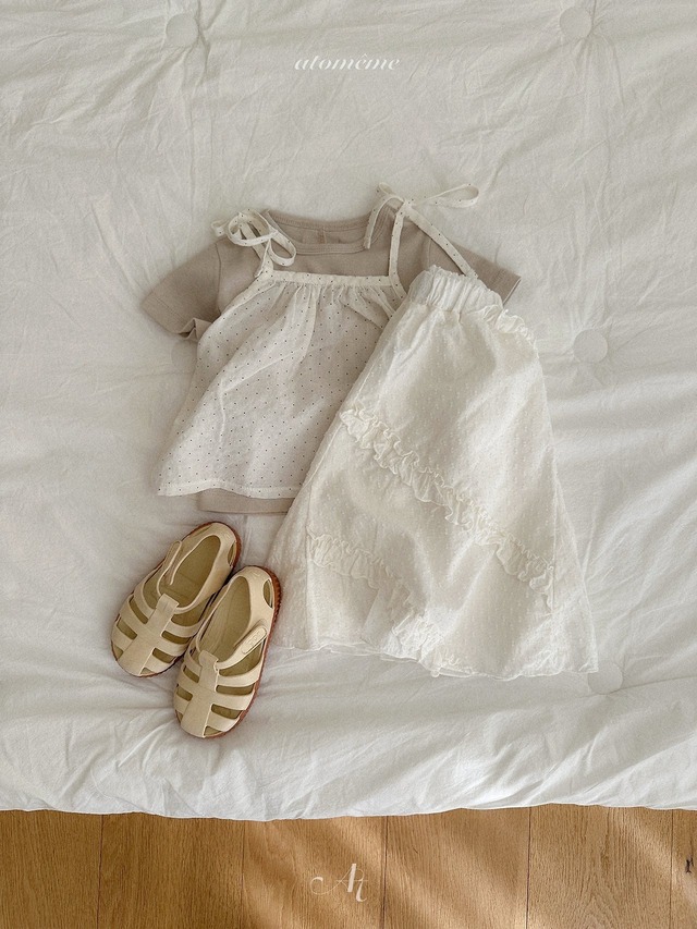 《予約》送料無料【atomeme】 Ade Frill Skirt