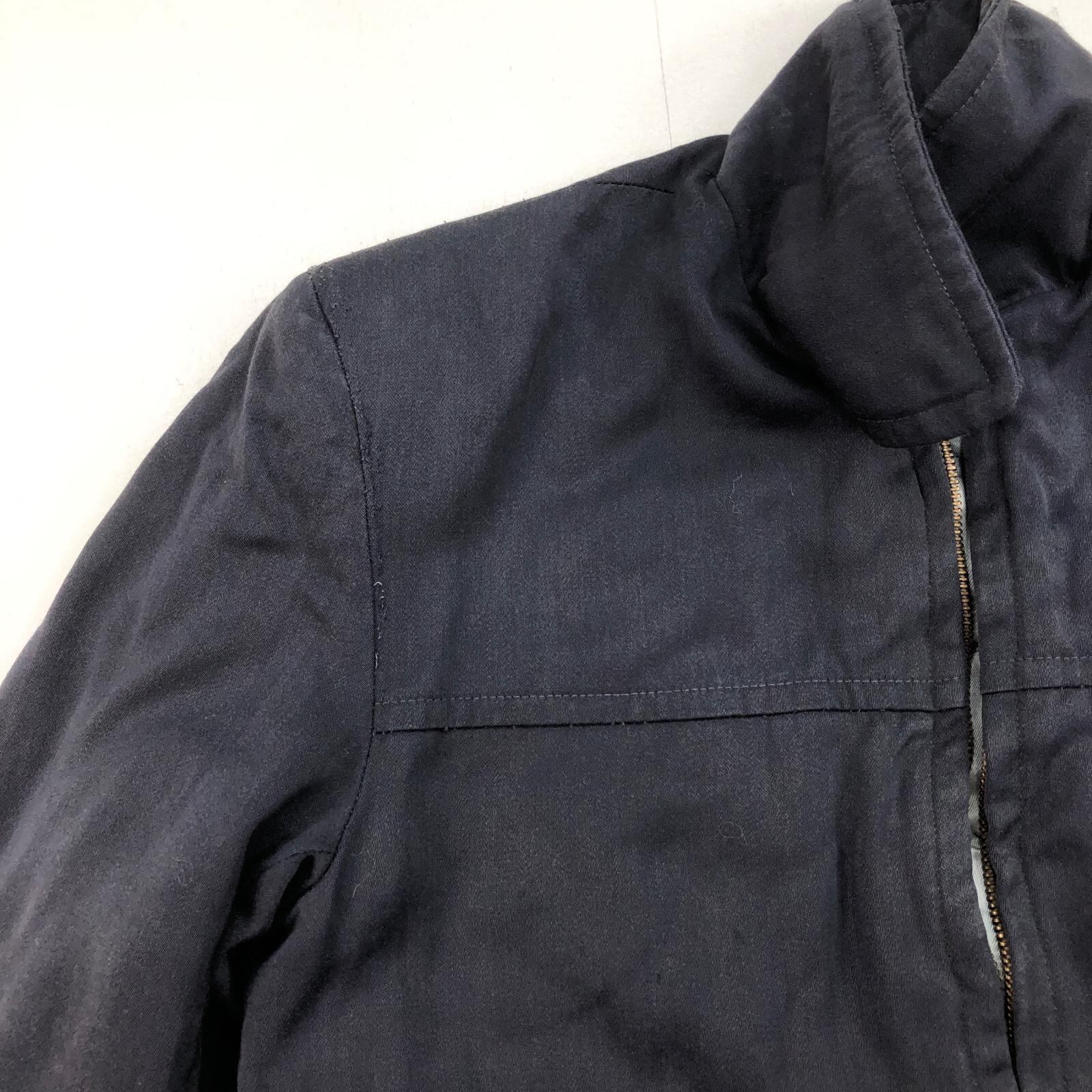UNKNOWN 50 -60年代 中綿入り レーヨン系 ギャバジャン ギャバジン