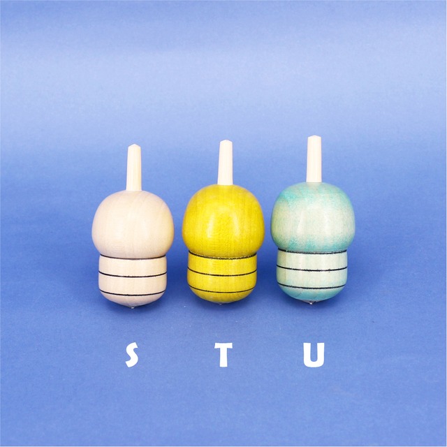 《 弥治郎系・上田康友 工人 》動物独楽（こま）