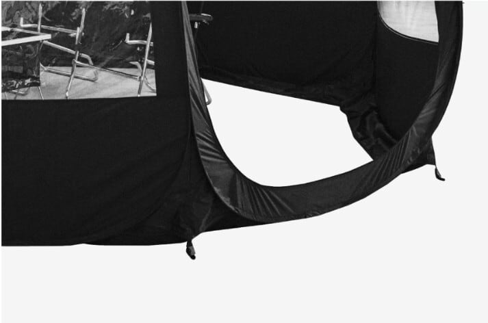 ワンタッチテント ポップアップテント TPU 透明 冬季 Hobakホバク