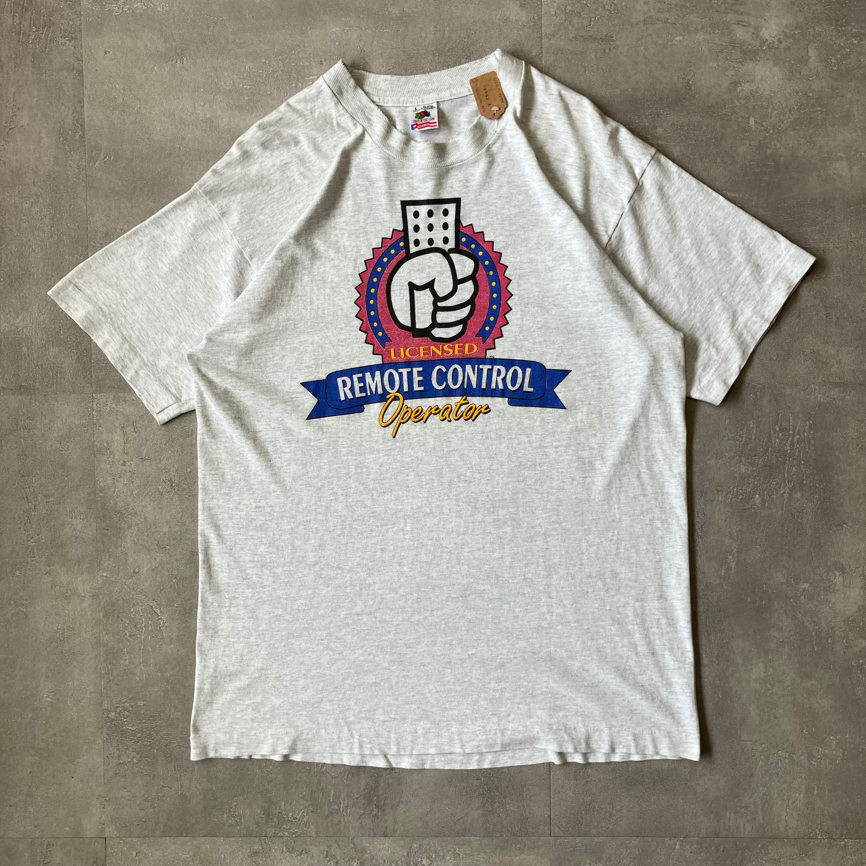 《L size》FRUIT OF THE ROOM フルーツオブザルーム 90s usa製 プリントTシャツ 霜降りボディ No.3335