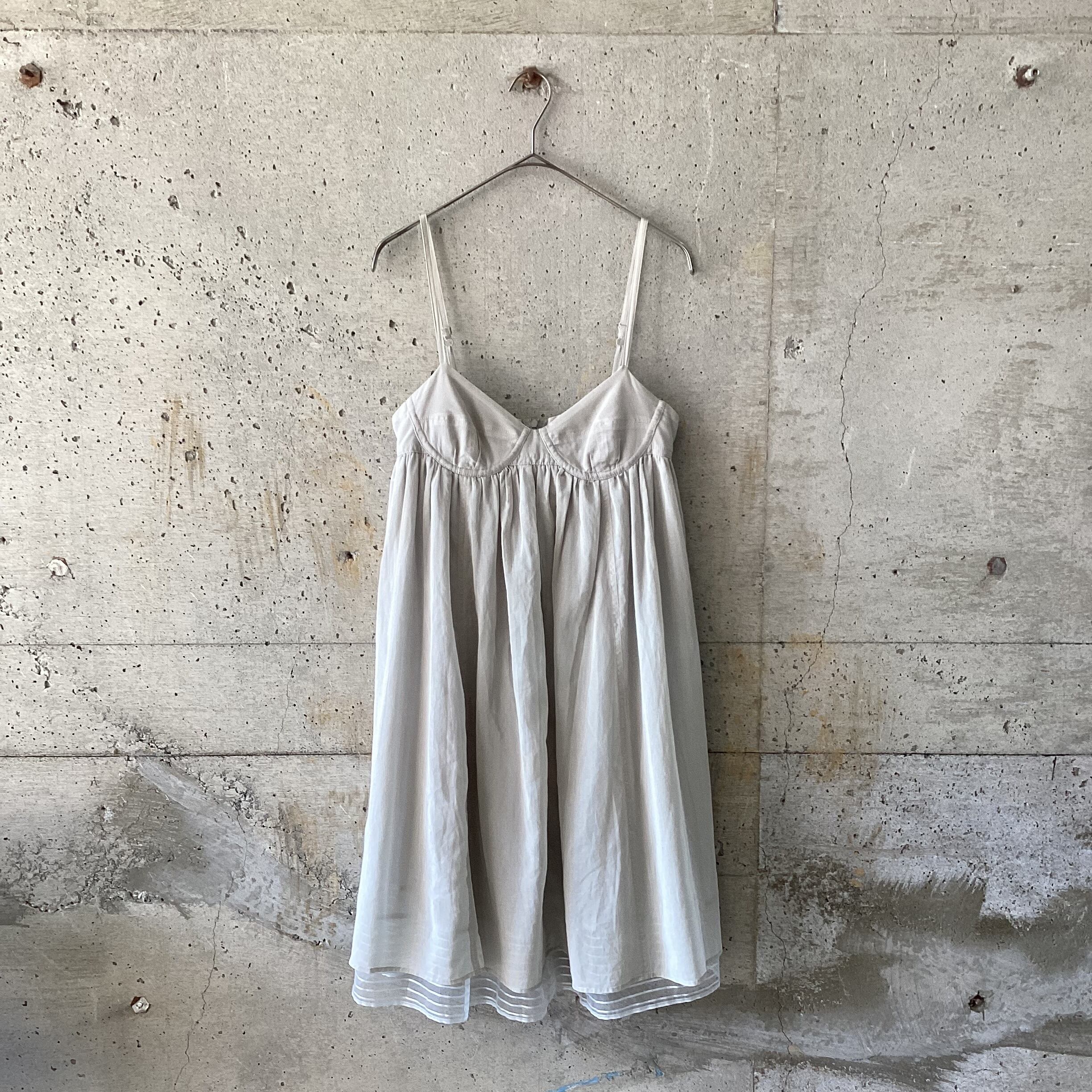 Grey camisole dress