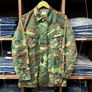 1960'S US ARMY JUNGLE FATIGUE CAMO JACKET