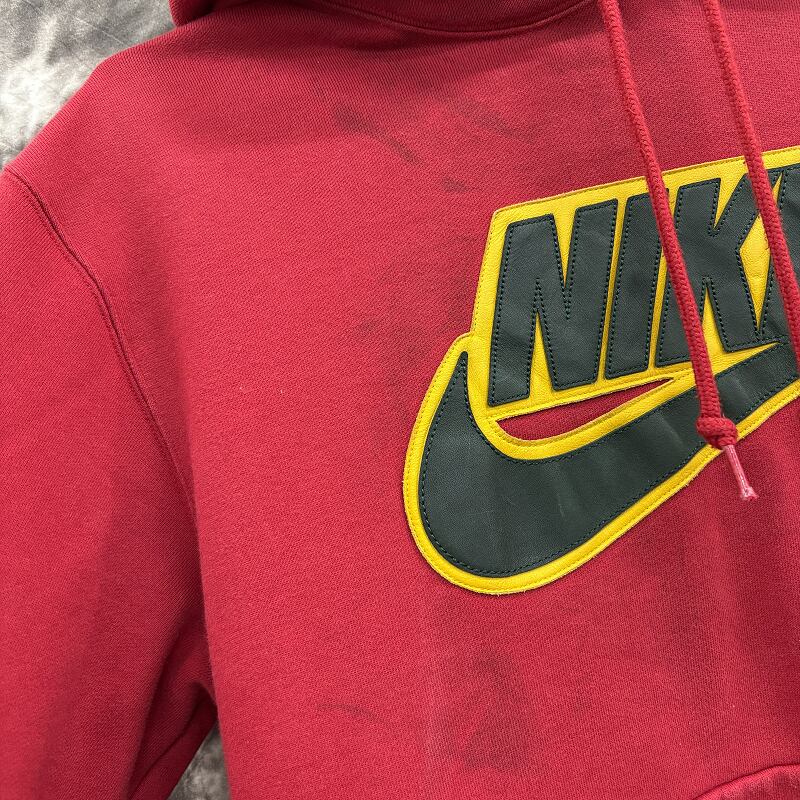 Supreme×NIKE/シュプリーム×ナイキ【19AW】Leather Applique Hooded 