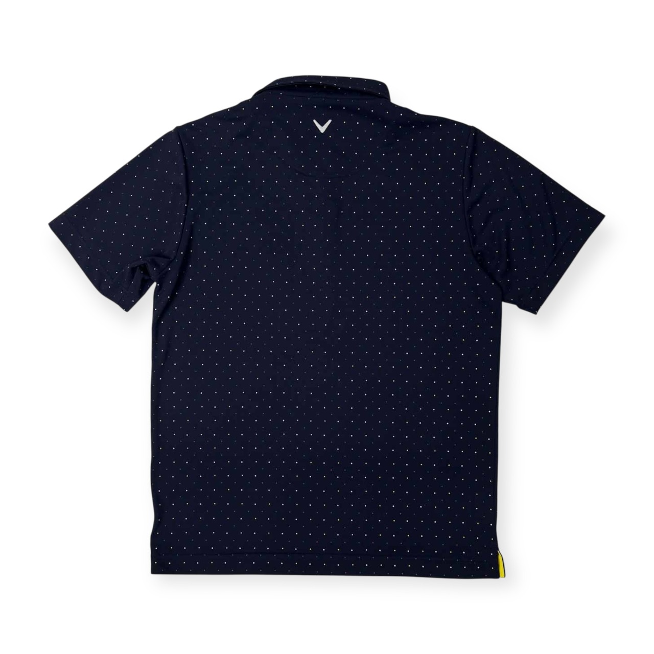 Callaway キャロウェイ ゴルフ ドット 水玉 半袖 ポロシャツ サイズ L /メンズ/ネイビー