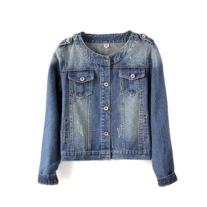 Damaged denim jacket　OT0105