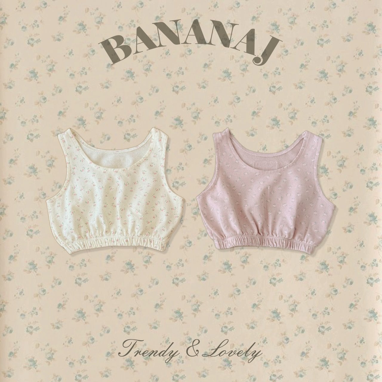 【即納】Rosy Garden Vest -Pink Msize / BANANAJ