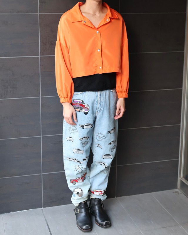 Short length colored top