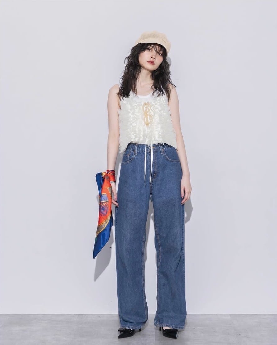 MARGAUX VINTAGE 】フリルビスチェ | valance 福井｜レディース