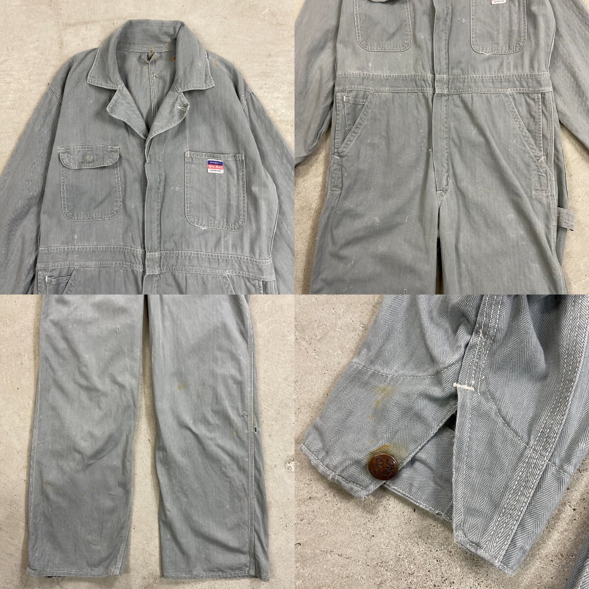 50年代 PENNY'S BIG MAC ペニーズ ビッグマック ヘリンボーンツイル