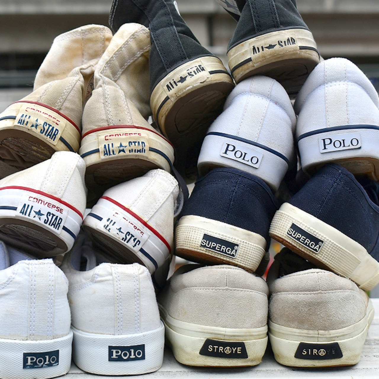 1点物◇コンバースCONVERSEオールスター/ハイカットスニーカーUSA古着 