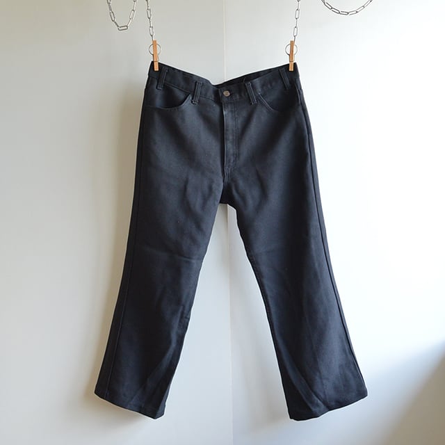 70s Levi's リーバイス517 スタプレ 黒 USA製 SCOVILL W36 L30