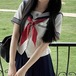 ゆめかわ♡ドット柄ネクタイセーラー服セット　seifuku24　