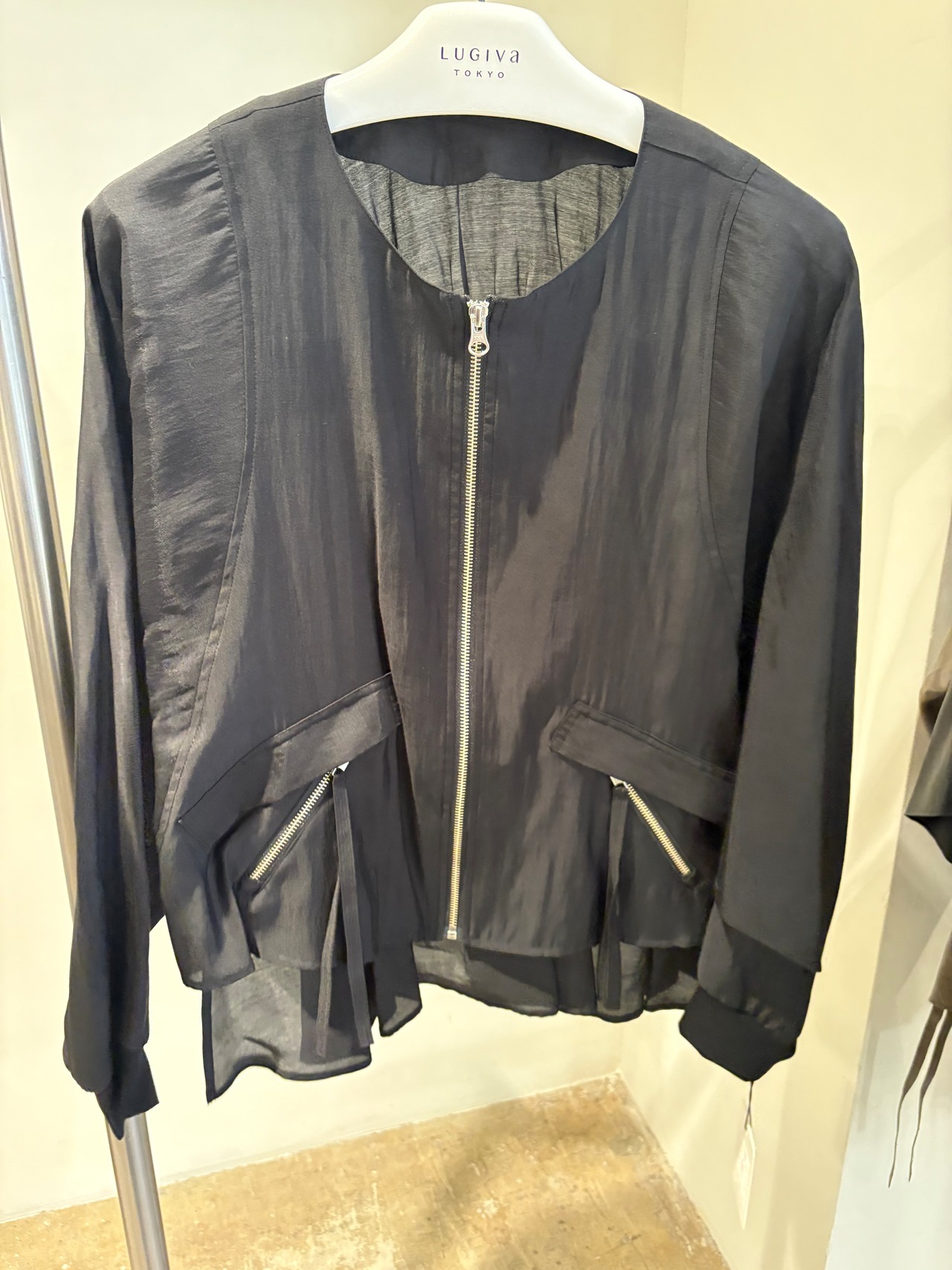 LUGIVA フレアーセルロースジャケット　302501