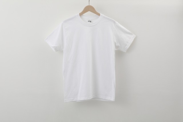 Tシャツ（厚手）XS~XLホワイト