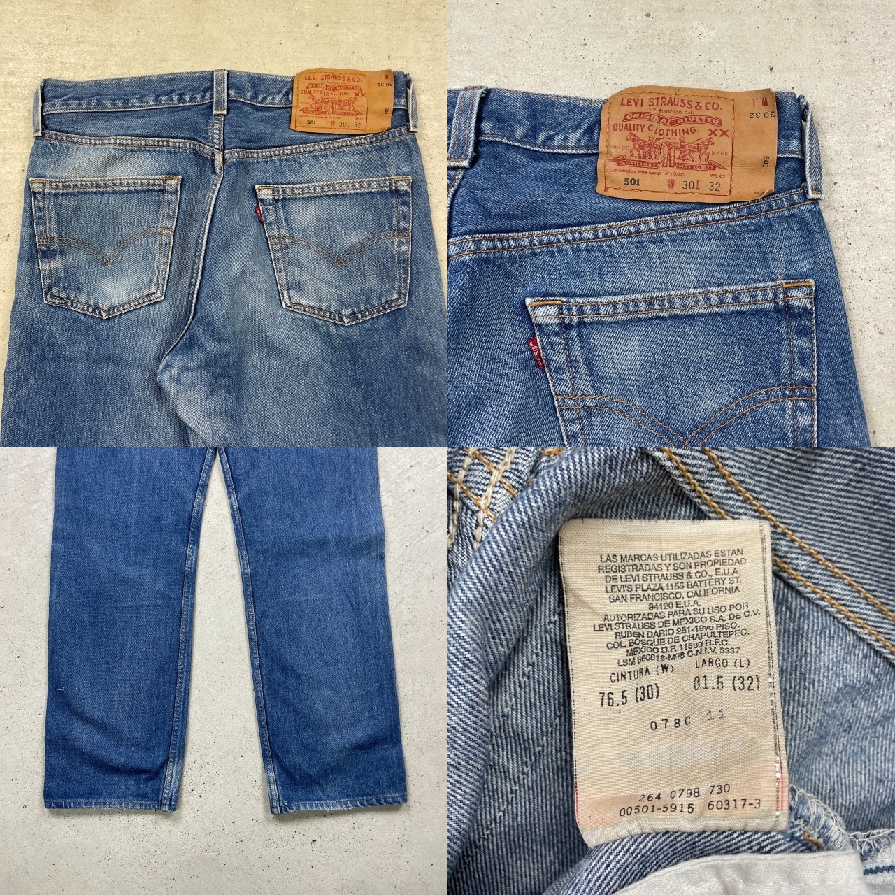 00年代 メキシコ製 Levi