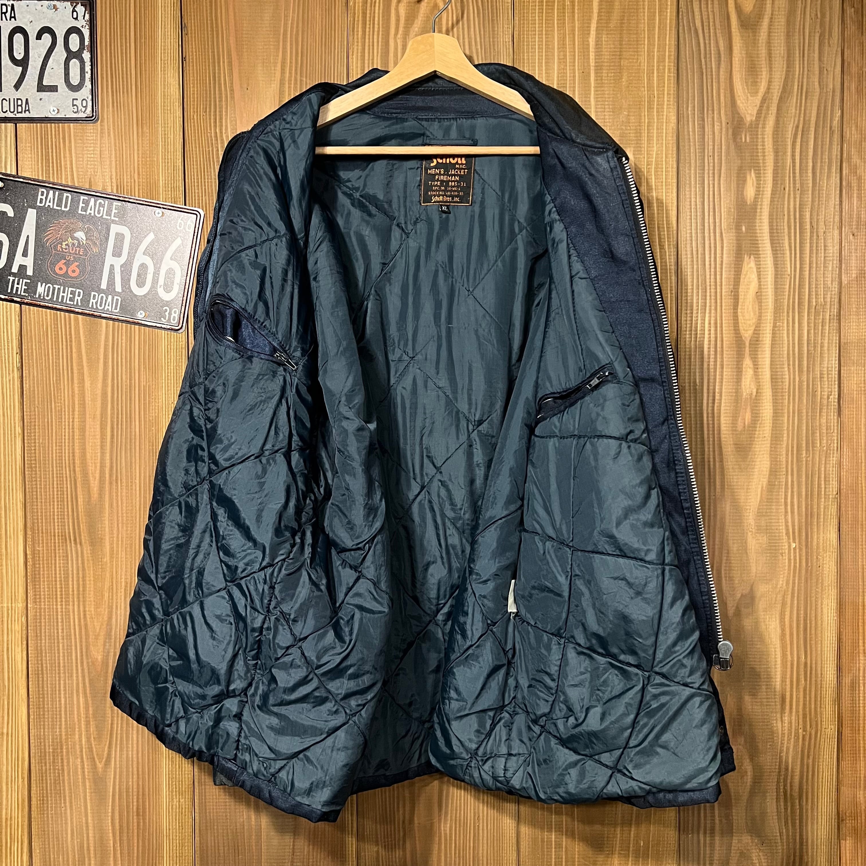 90s Schott Fireman Jacket ショット ファイヤーマン ジャケット 985