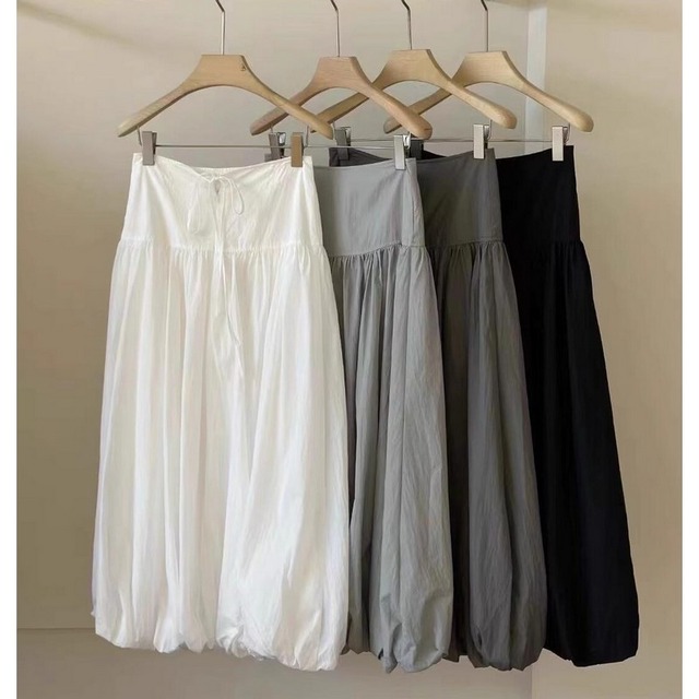 balloon ribbon skirt 00698