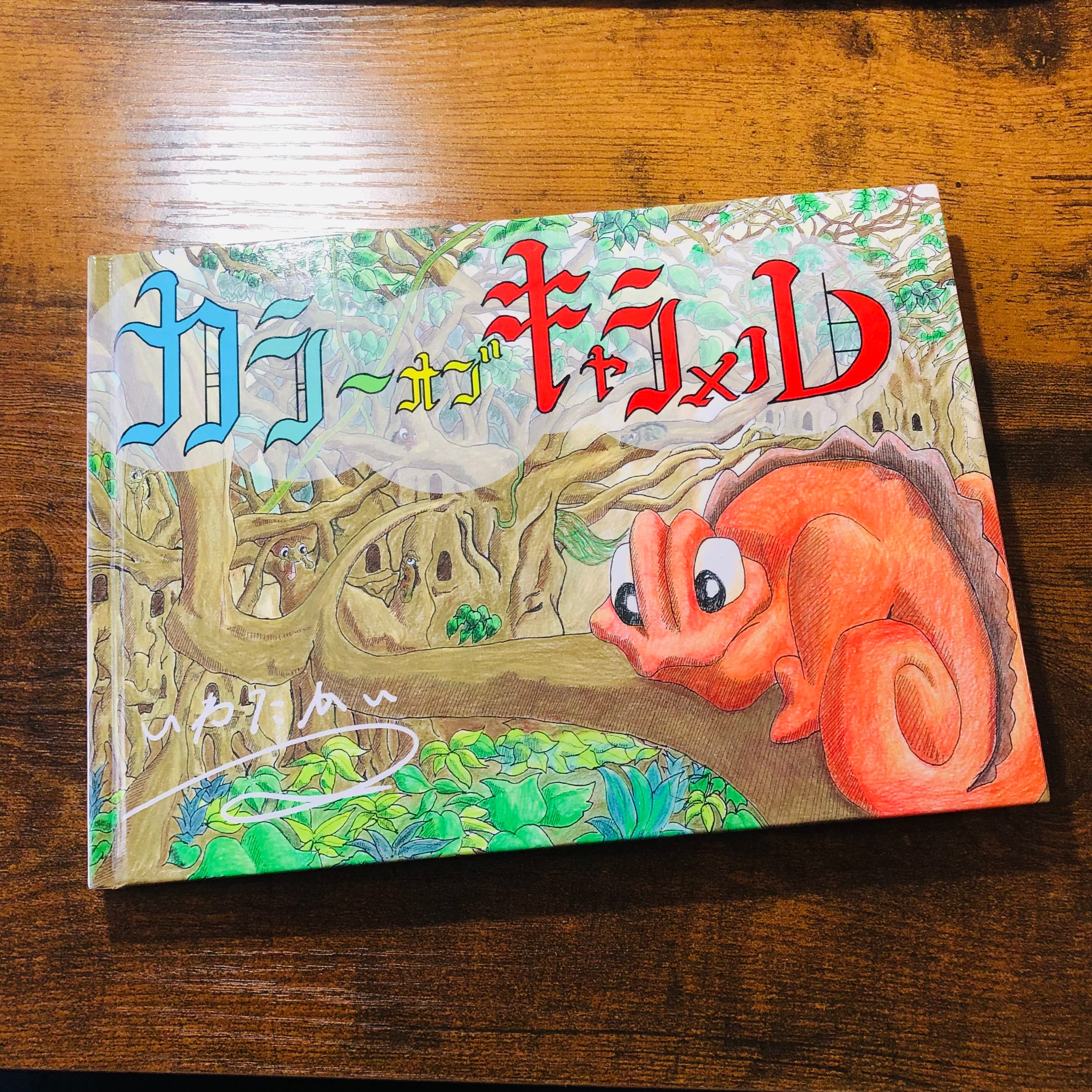 サイン入り】絵本「カラーオブキャラメル」(送料込) | いわたかいの