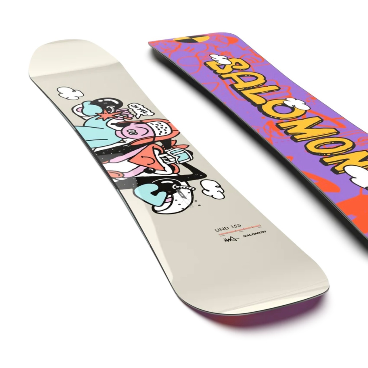 BURTON×SALOMON メンズ スノーボード 目出度く ビンディング 155cm