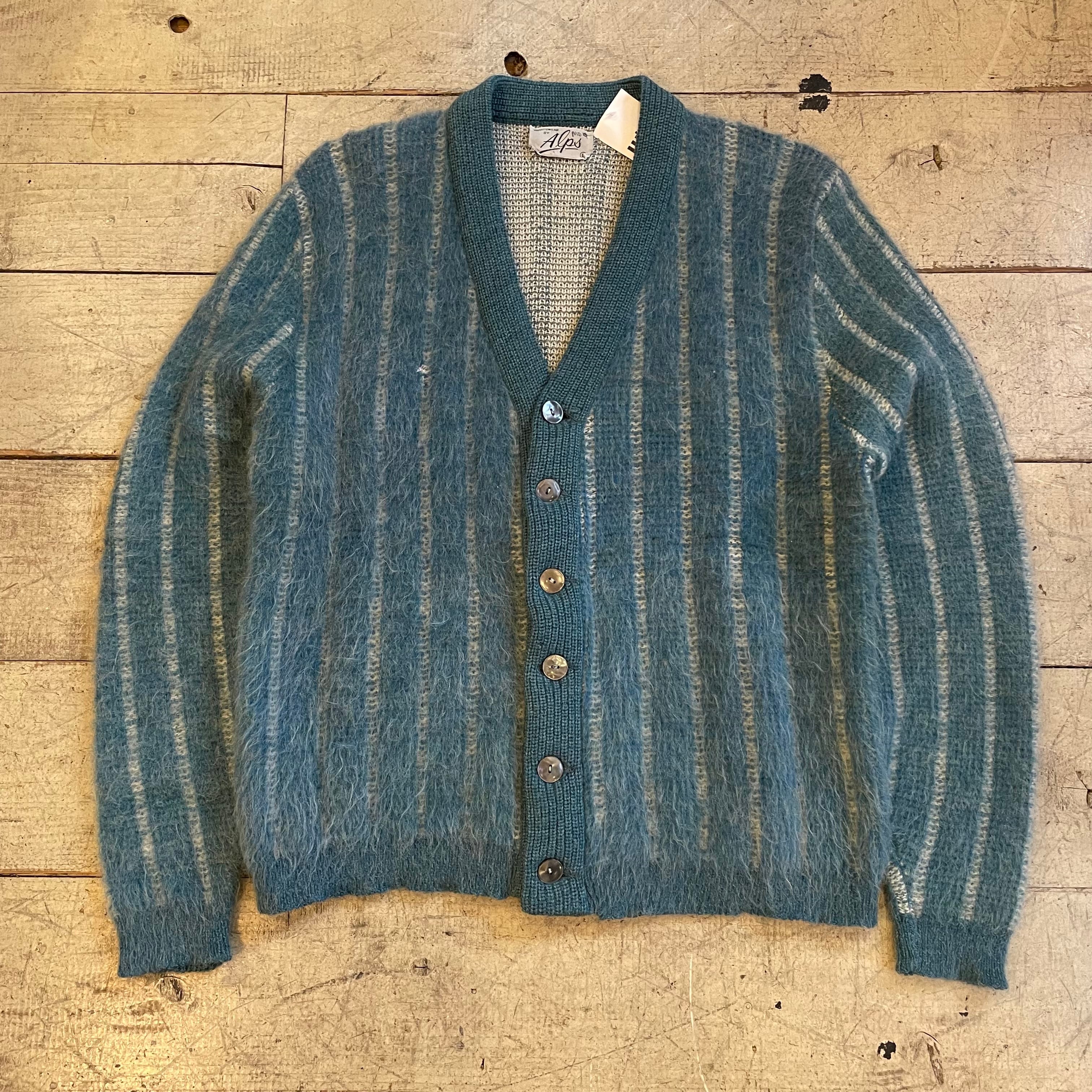 special 60s vintage mohair cardiganパウダースノー