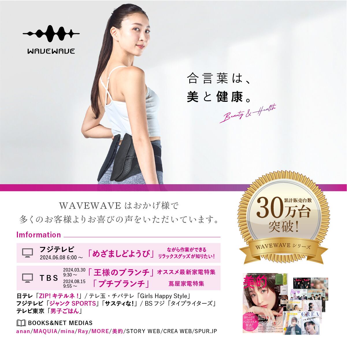 WAVEWAVE LUMBAR BELT ランバーベルト 骨盤ベルト 腰 サポーター 骨盤