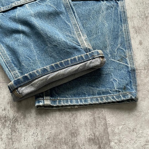 10s メキシコ製 デニム ダブルニー Carhartt W 32 L 31 詳細写真6