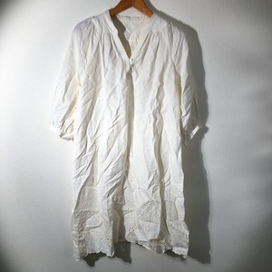 ｗ233　麻100%　ワンピース