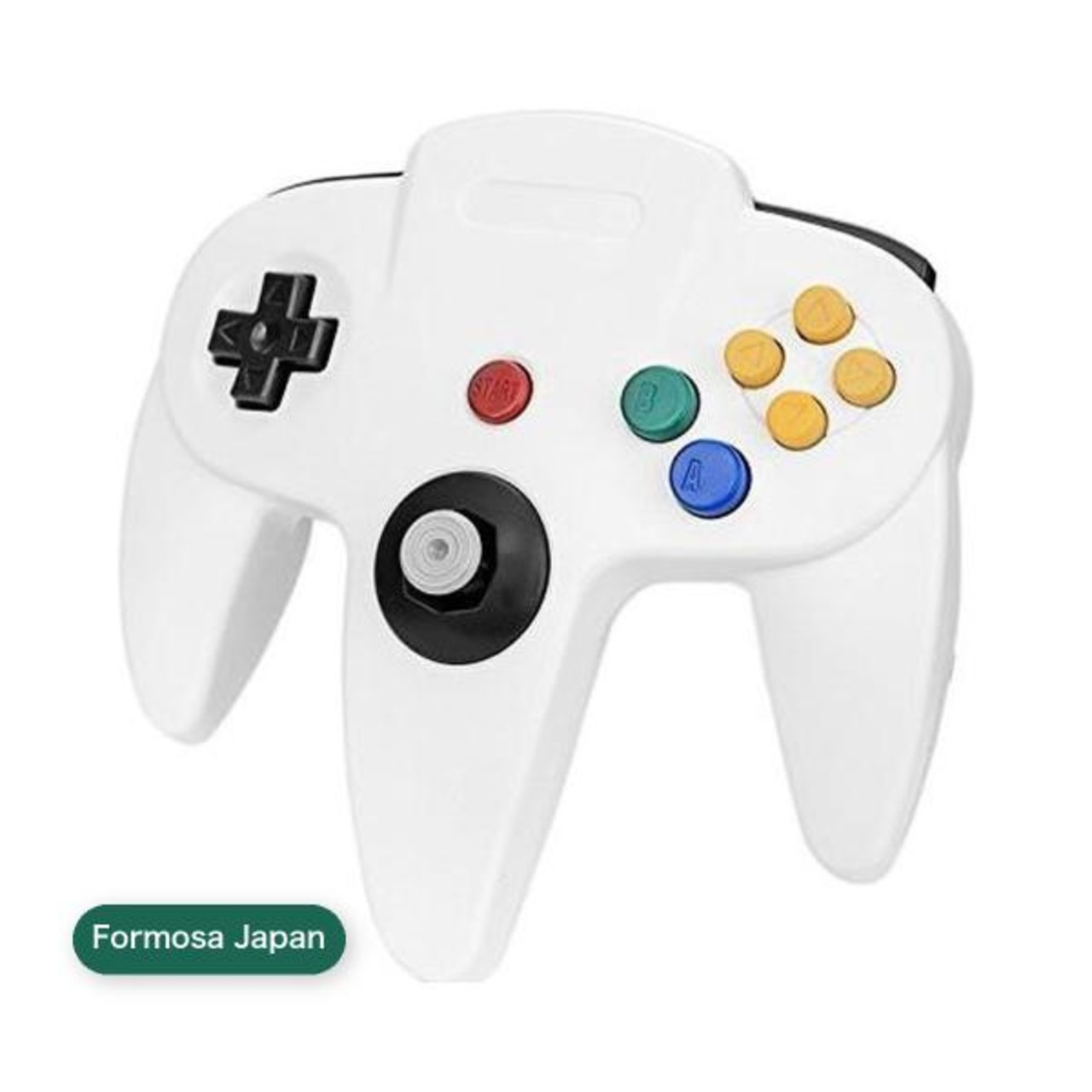 Formosa Japan ニンテンドー NINTENDO64 N64 ゲーム コントローラー 白
