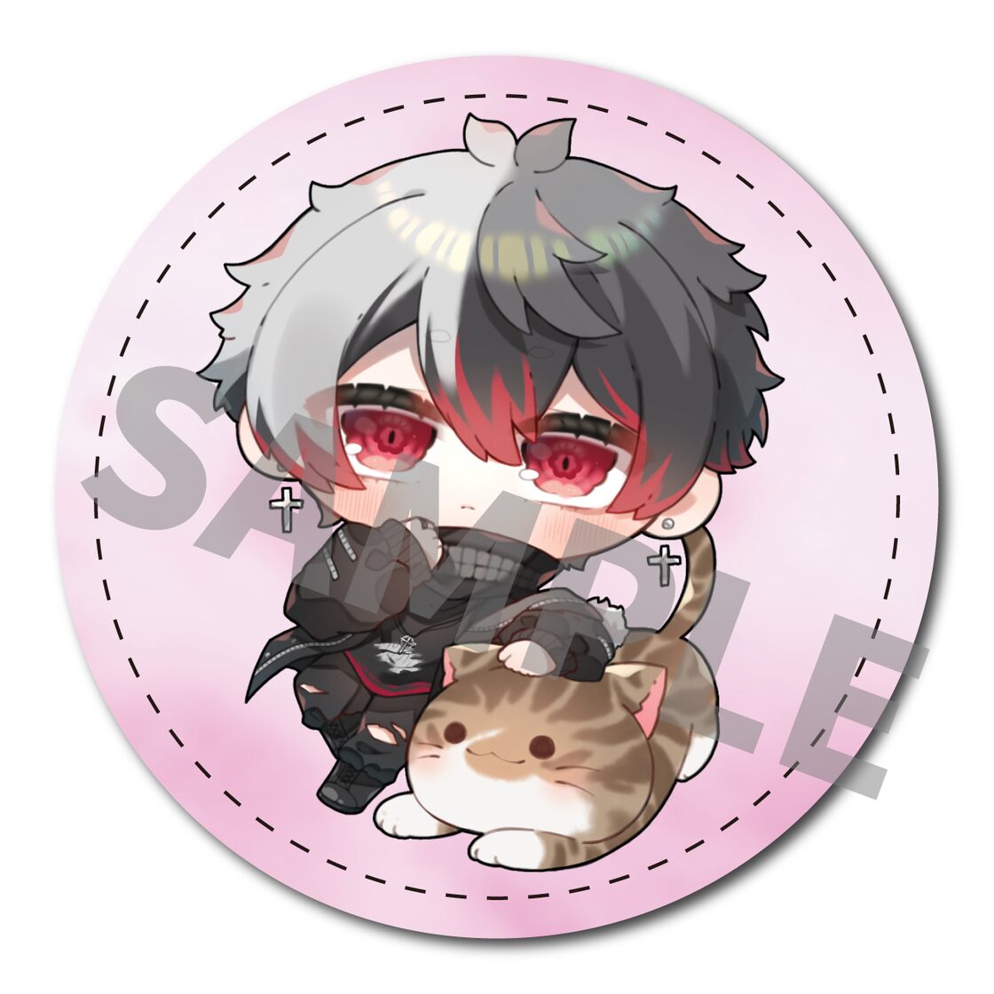 クロシロ活動周年記念 ランダム缶バッジ（全5種） | Pay ID 