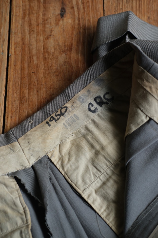 Utah／50’s “Lissner” vintage gabardine slacks／Custom Rental Co