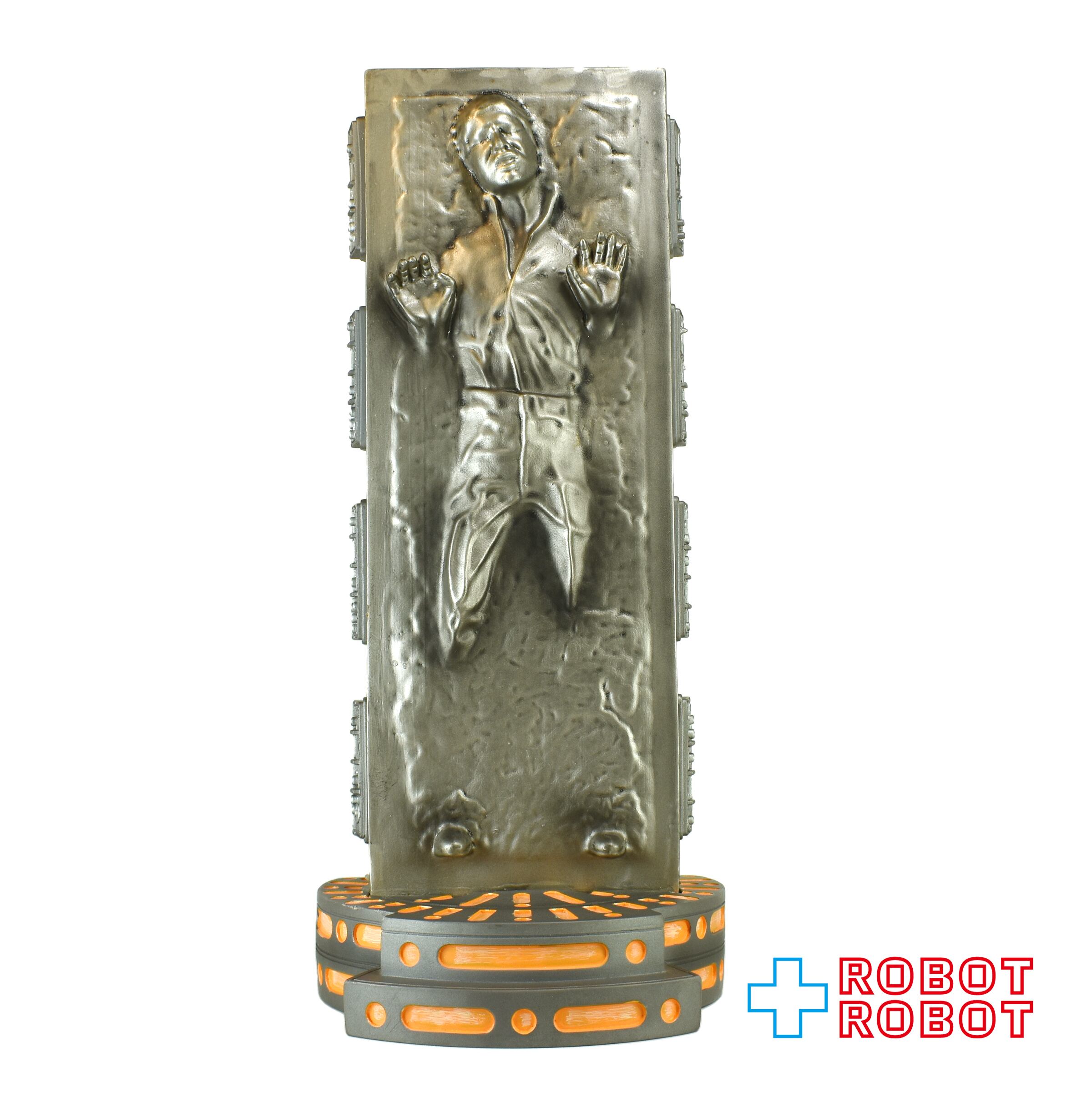 スター・ウォーズ ハンソロ カーボナイト ソフビ貯金箱 ※難あり