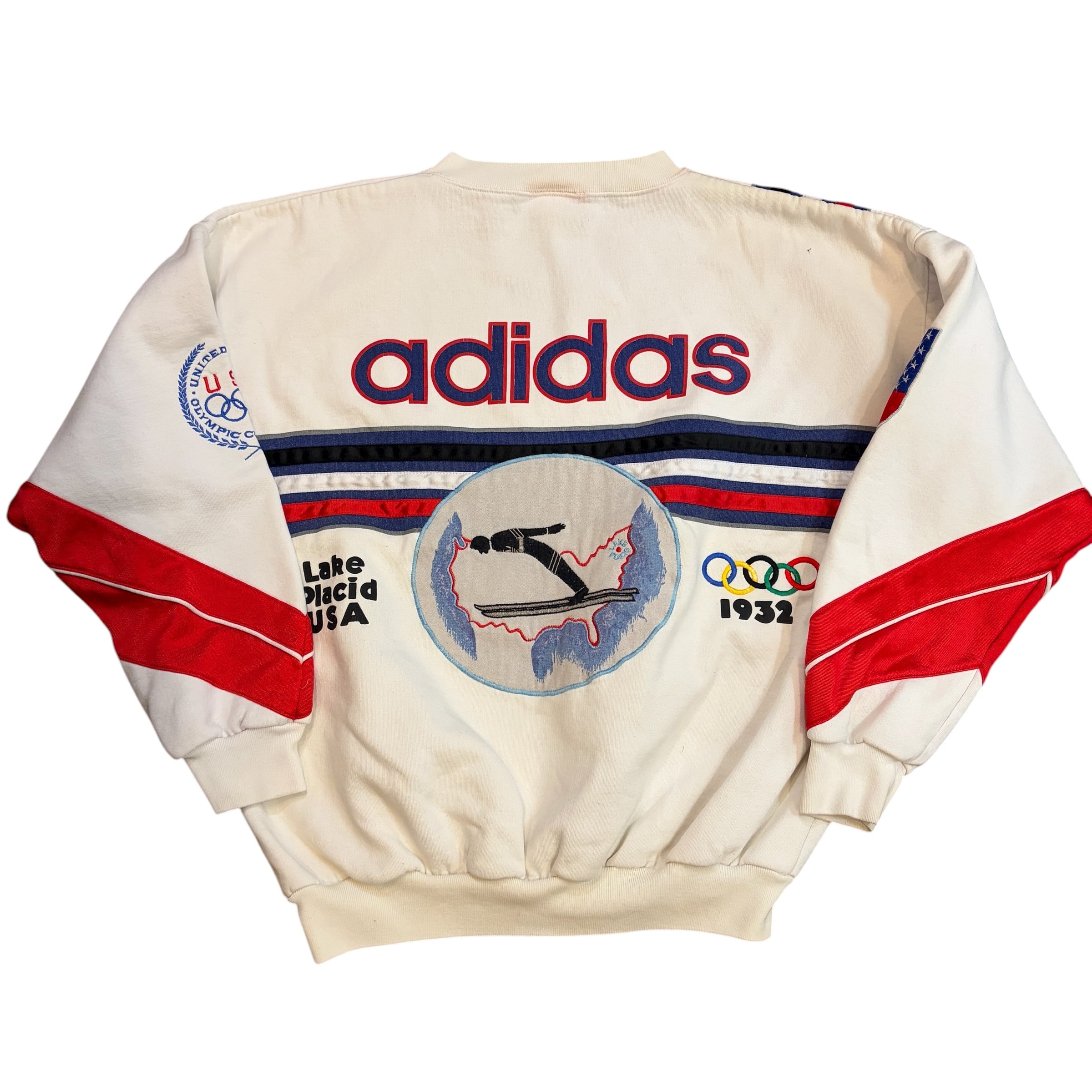 VINTAGE 80S ADIDAS アディダス SWEAT WHITE | new&usedclothing
