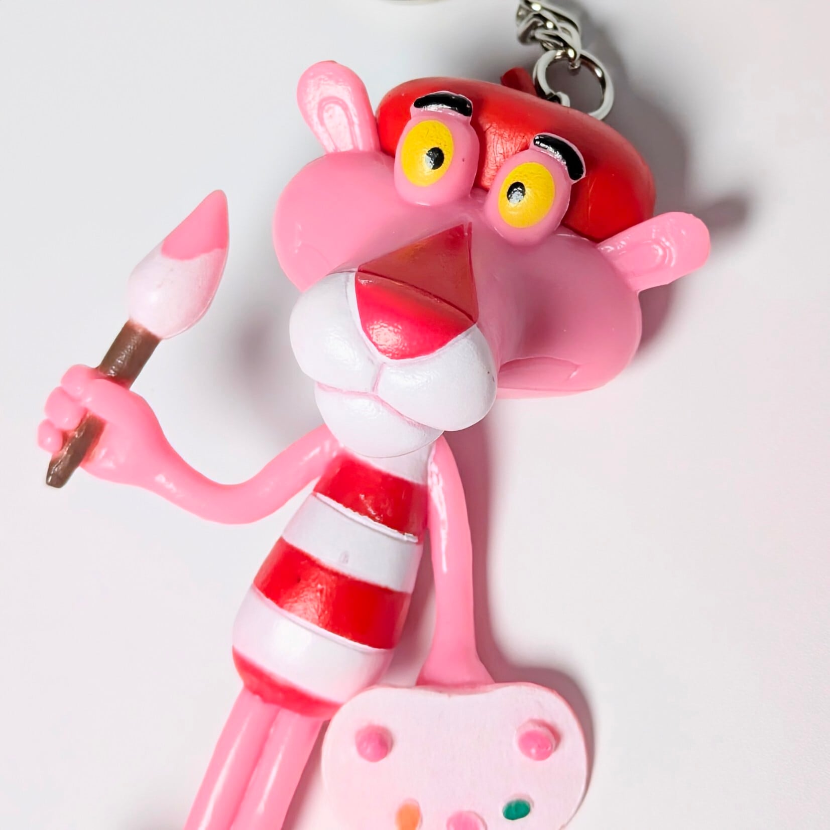 【The Pink Panther / ピンクパンサー】PVC KeyHolder / キーホルダー / フィギュアキーホルダー〚アメリカン雑貨 アメトイ〛