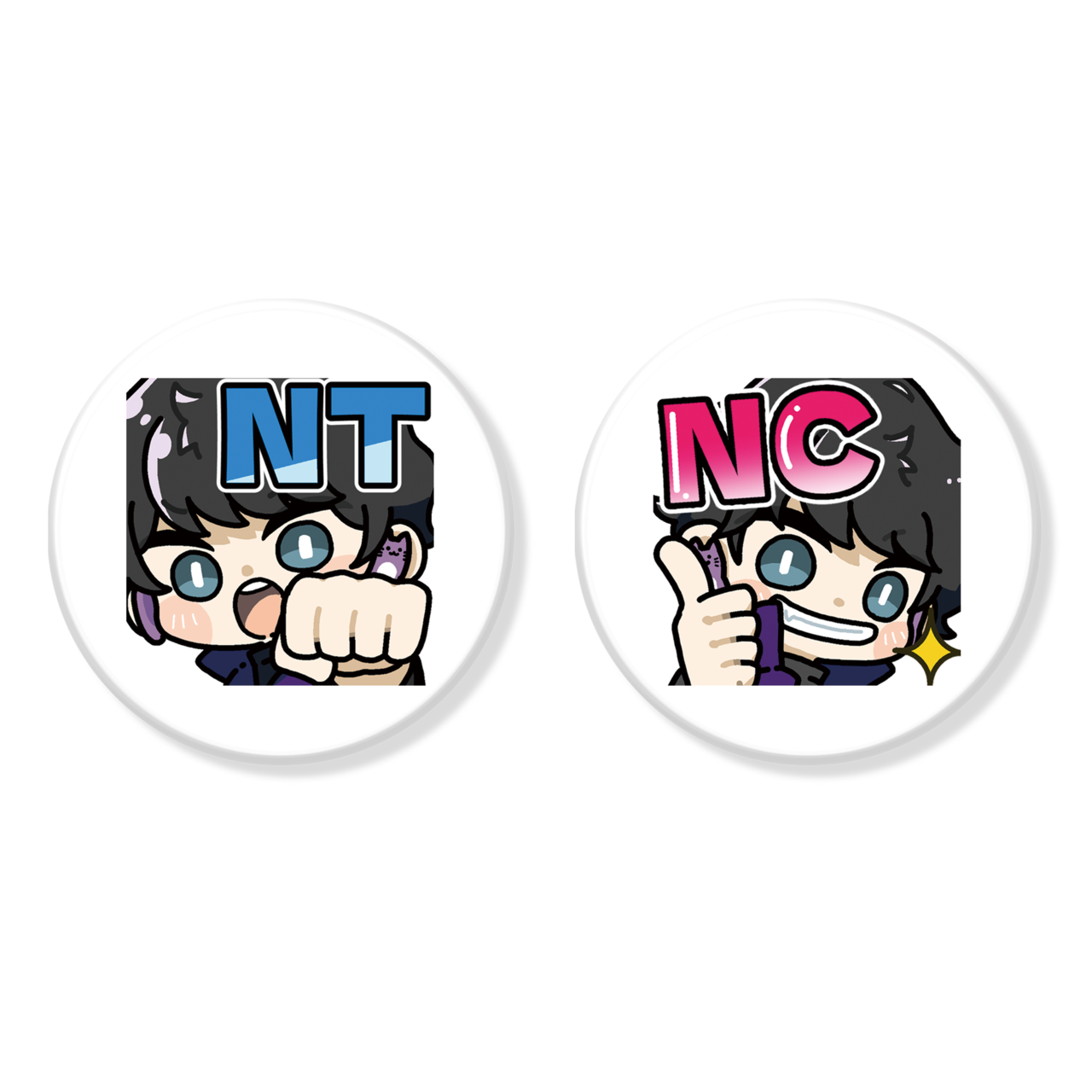 LEAHグッズセット　缶バッジ