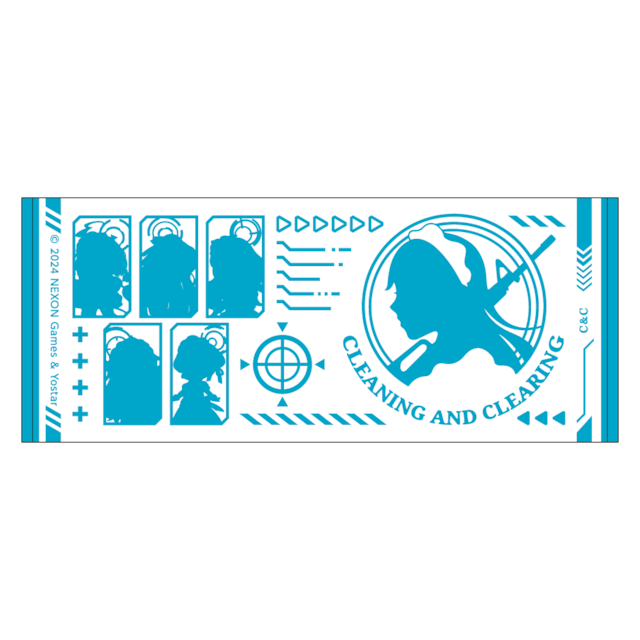 ブルーアーカイブ -Blue Archive- タオル 3.5th Anniversary POP UP STORE / C&C