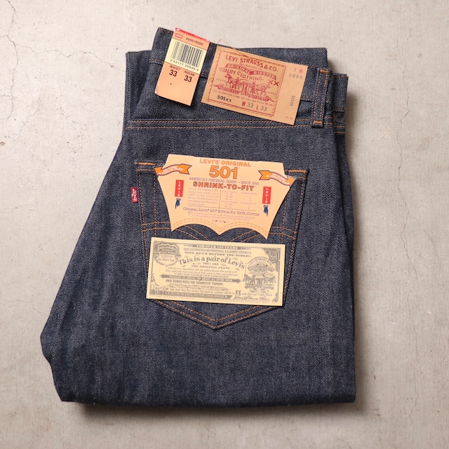 1990s  Levi's  501  W33L33  Made in USA  "Deadstock"　R129
