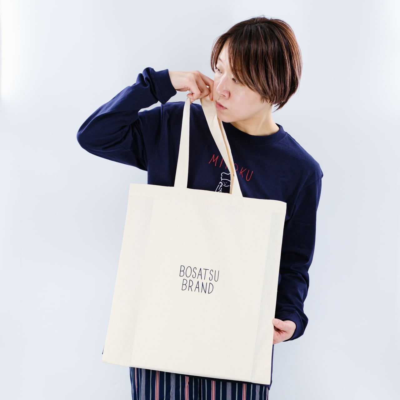 MIROKU 仏像 BIGトートバッグ (プリント) | BOSATSU BRAND｜ボサツ