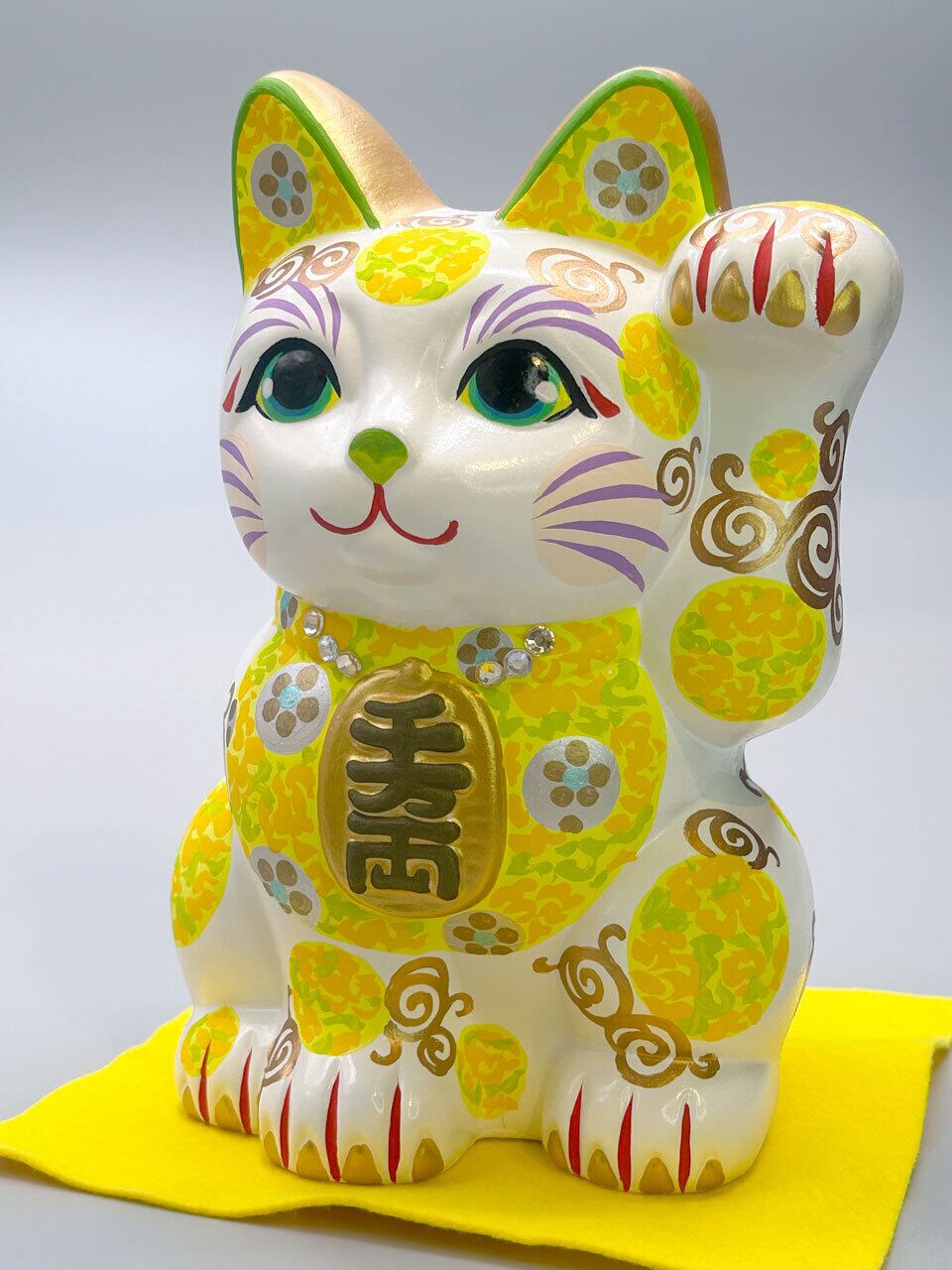 招き猫（6号・鈴小判） | ねこふく