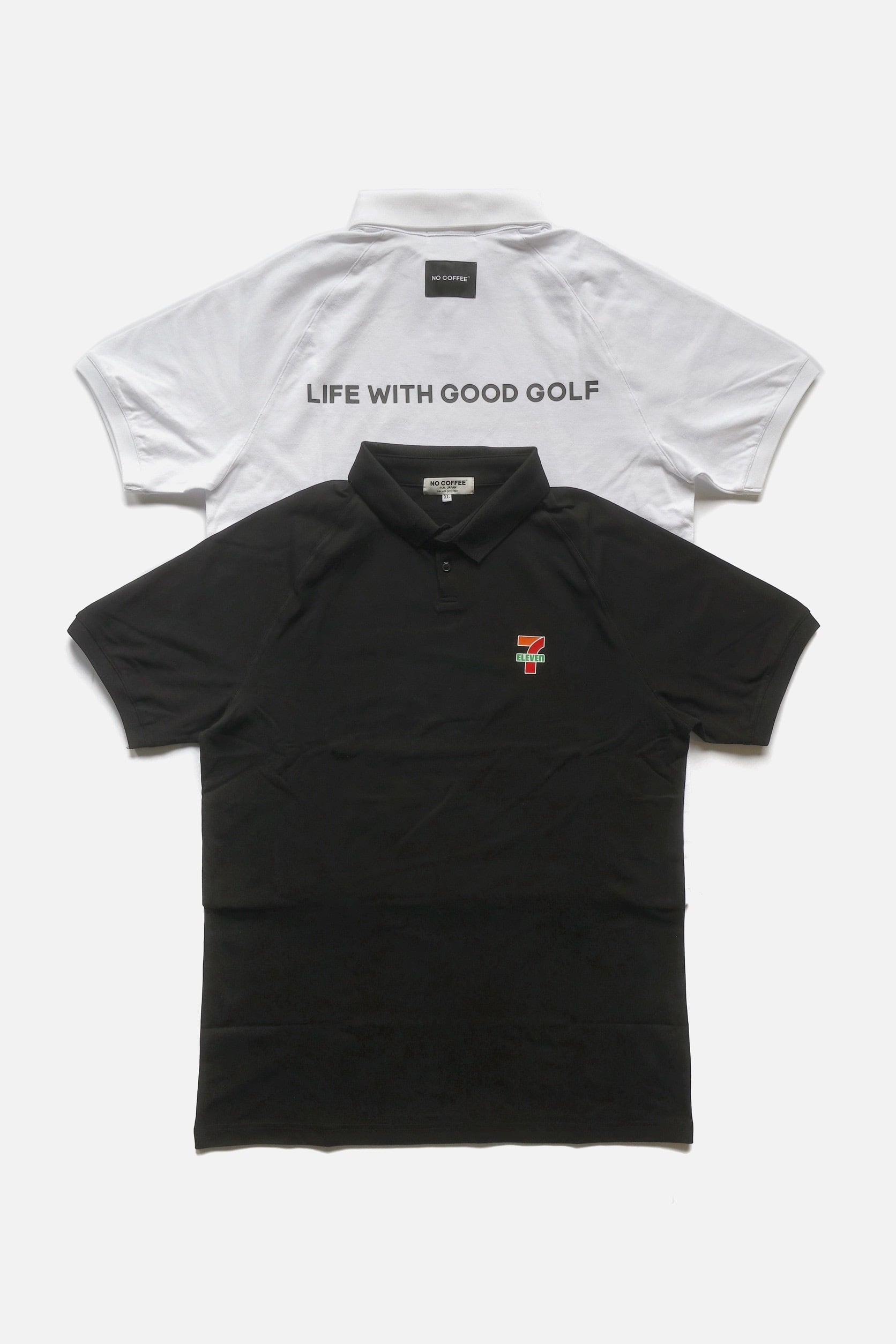 ★GWsale★NO COFFEE×CLUBHAUS POLO 白黒セット ☆GWsale☆NO COFFEE×CLUBHAUS POLO 白黒セット