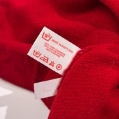 カシミヤ100% N.PEAL エヌピール ニット セーター L/レッド レディース