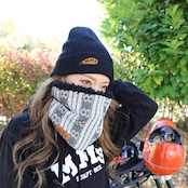 MMS KNITCAP - ブラック