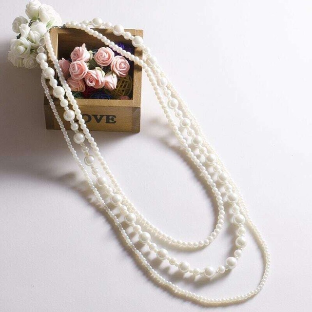 パールネックレス パール ネックレス フォーマル 結婚式 披露宴 二次会 食事会 記念日 パーティ ロング ショート シルバーアクセサリー emd0211