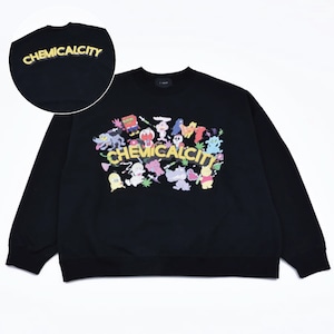 ZAC VARGAS / Chemical City pullover TYPE2-Back Print