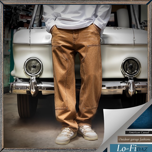 ダブルニーアメリカンスタイル ワークパンツ 20185