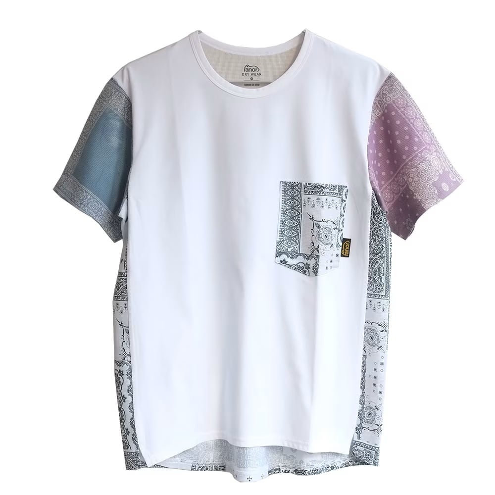ranor(ラナー) BANDANA SAND CRAZY T-SHIRT 【restock】WHITE