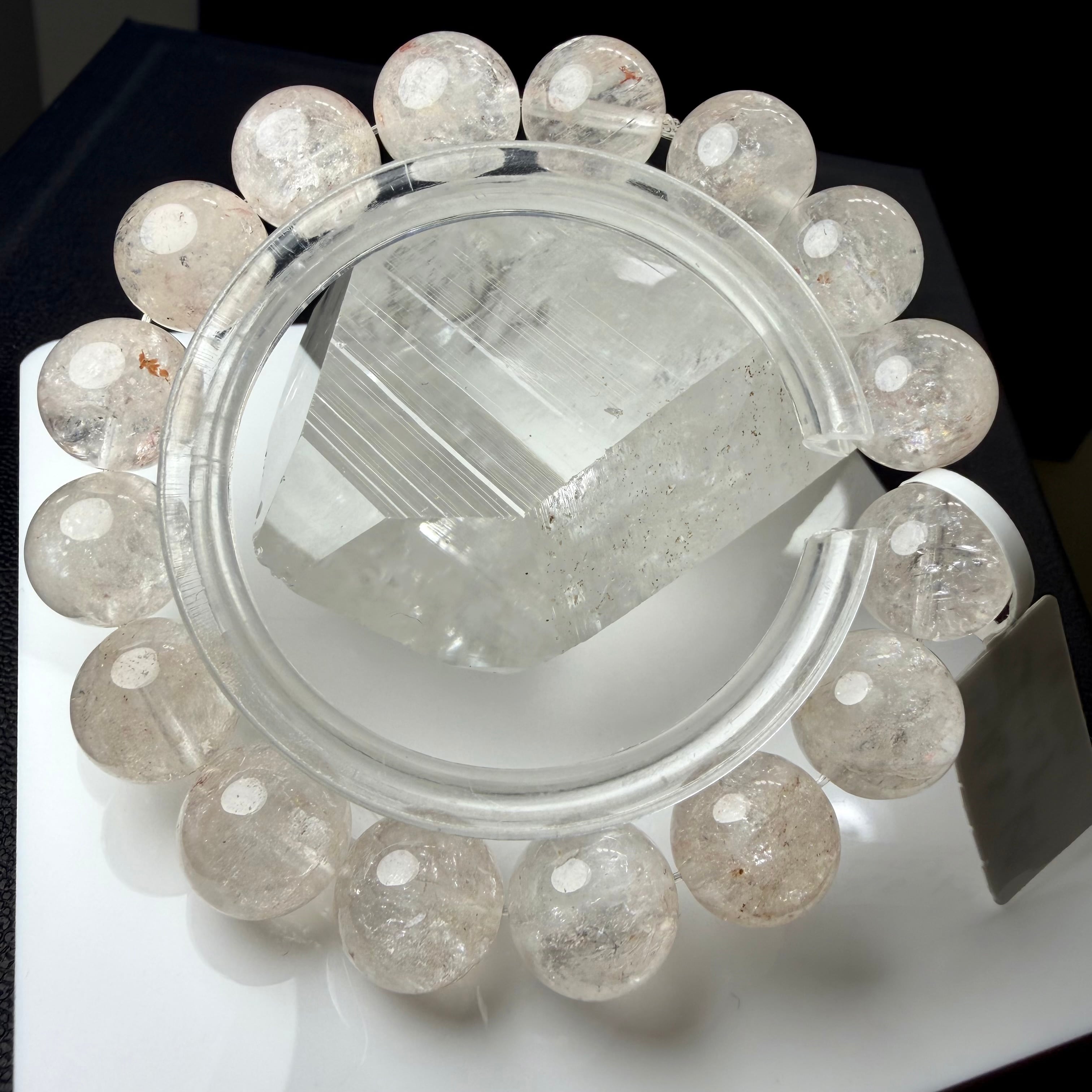 no.k4 原石からお仕立てした マニカラン 約12.6-12.9mm