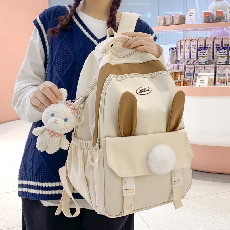 ゆめかわ♡全４カラー 大容量うさ耳リュックサック bag49 | ゆめかわガール